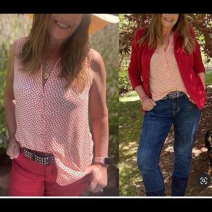 Cabi Blossom Blouse, size S, NWT.